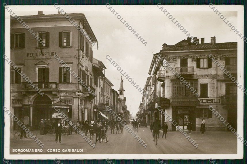 Novara Borgomanero Foto cartolina EE7645 – fronte