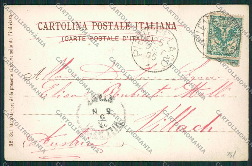 Modena Pievepelago cartolina EE7662 – retro