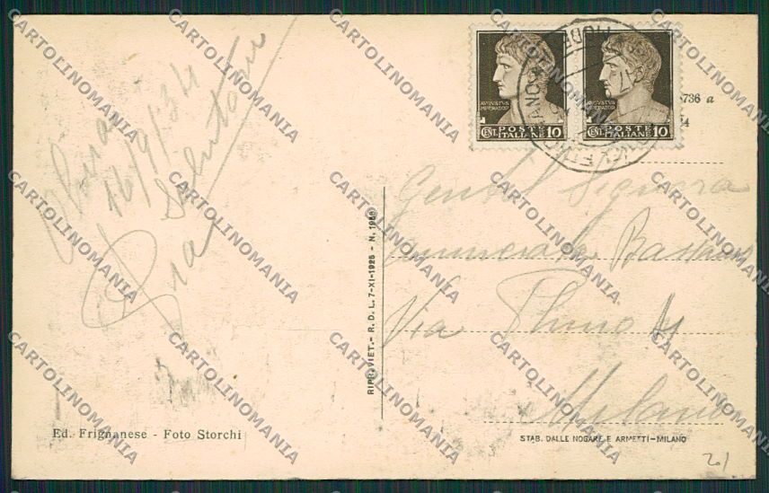Modena Pavullo nel Frignano cartolina EE7675 – retro