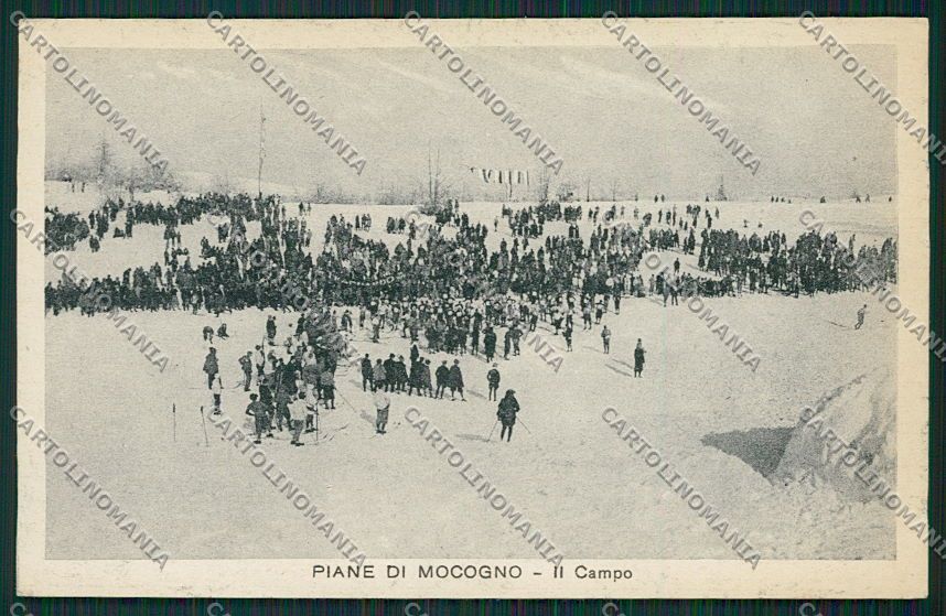 Modena Lama Mocogno Piane di Gare Sci cartolina EE7689 – fronte