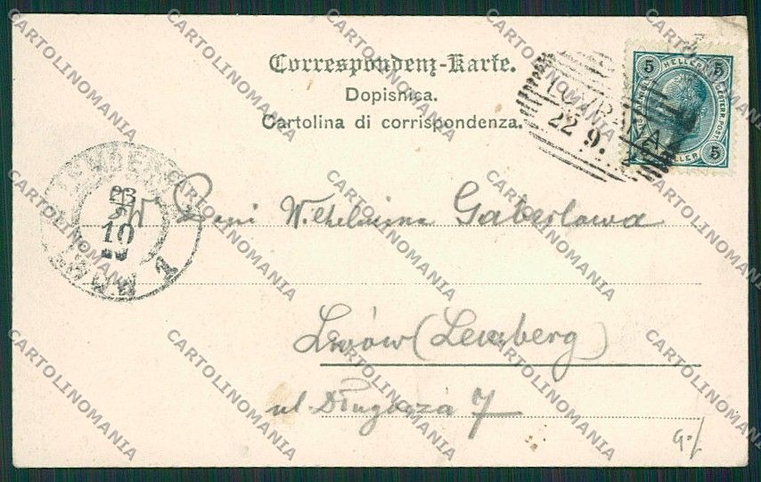 Croazia Croatia Lovrana cartolina EE7724 – retro