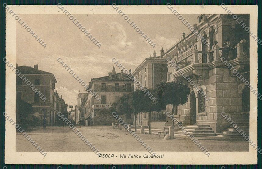 Mantova Asola STRAPPINO PIEGA cartolina EE7760 – fronte