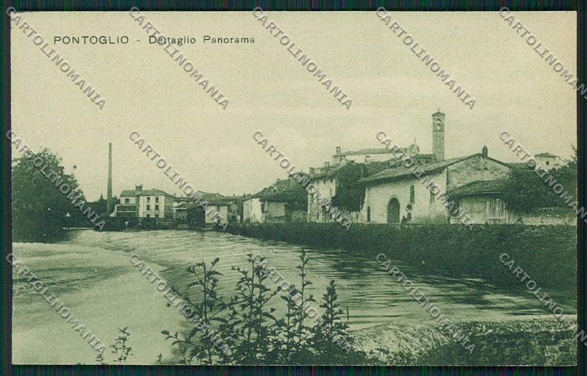 Brescia Pontoglio Bresciano cartolina EE7772 – fronte
