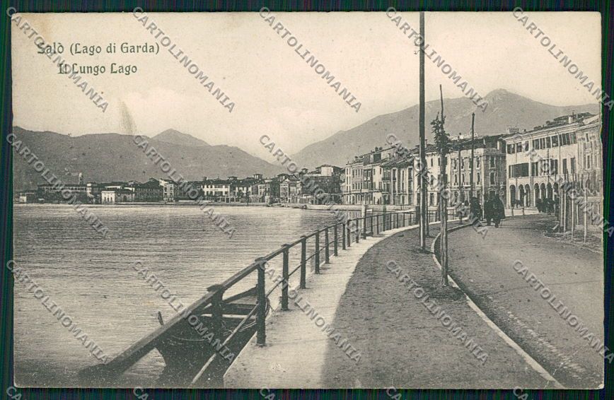 Brescia Salò PIEGA cartolina EE7791 – fronte
