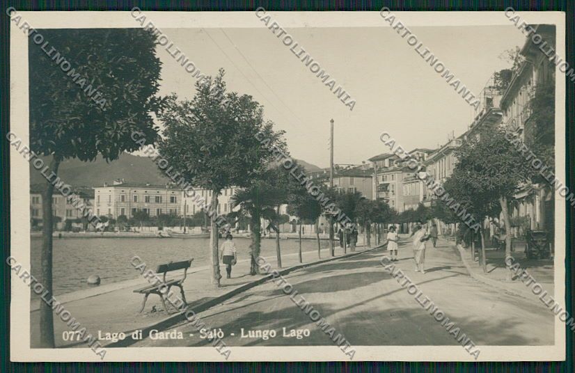 Brescia Salò Foto cartolina EE7795 – fronte