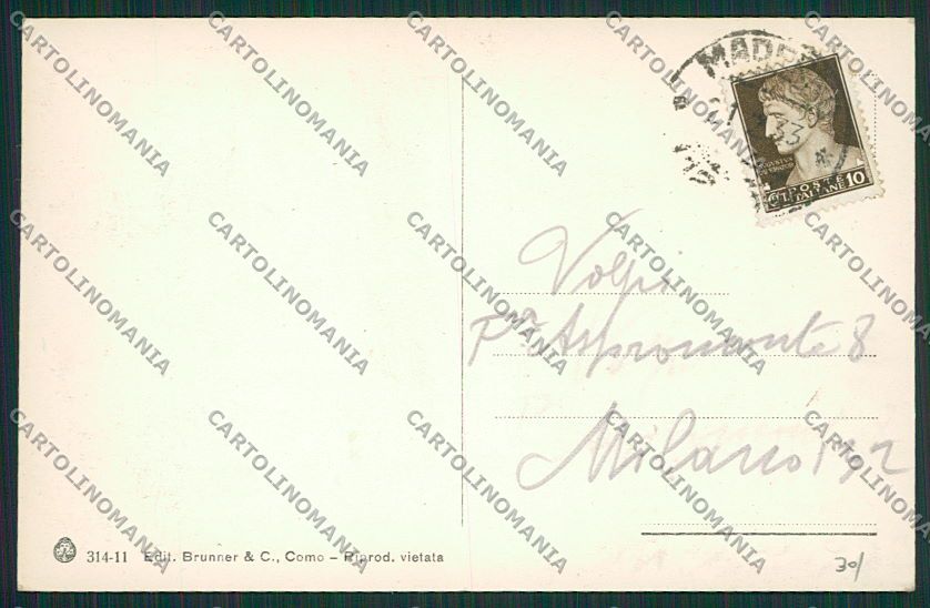 Brescia Maderno cartolina EE7803 – retro