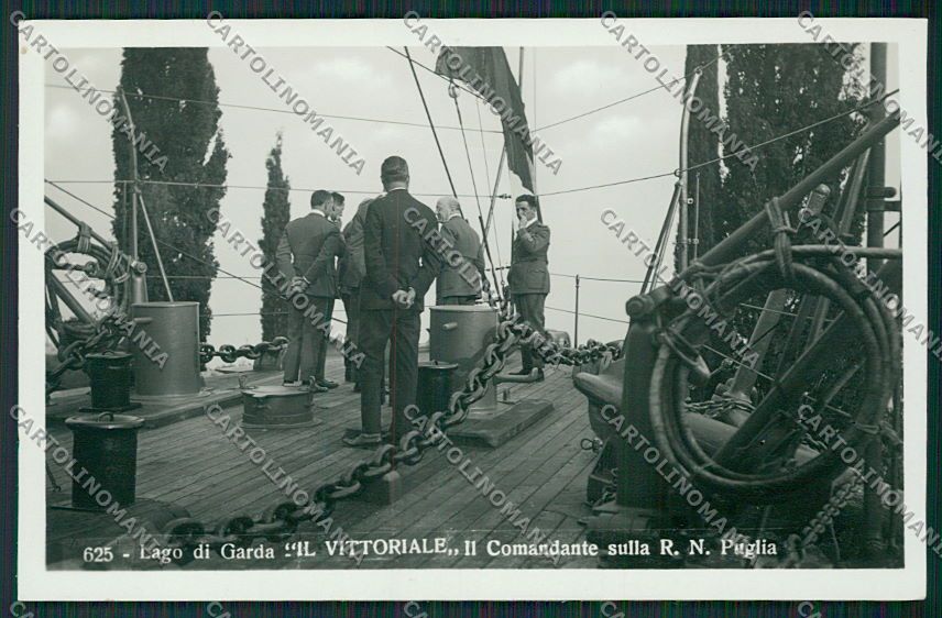 Brescia Gardone Riviera Gabriele D'Annunzio Foto cartolina EE7806 – fronte
