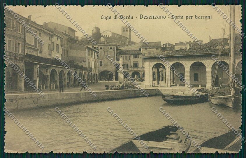 Brescia Desenzano PIEGA cartolina EE7810 – fronte