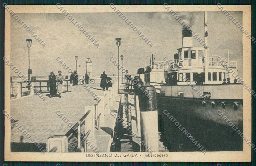 Brescia Desenzano Battello cartolina EE7813 – fronte