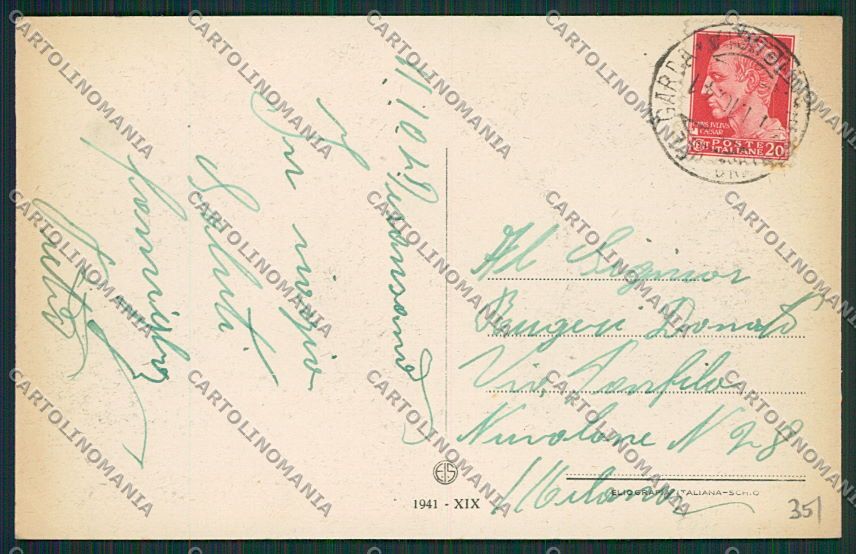 Brescia Desenzano Battello cartolina EE7813 – retro
