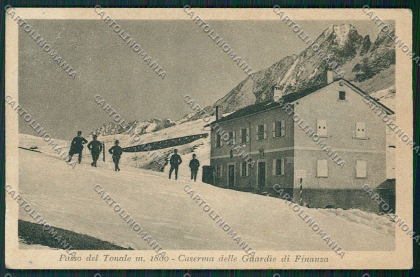 Brescia Passo del Tonale Caserma Gdf cartolina EE7833 – fronte
