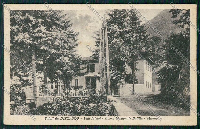 Como Dizzasco ONB cartolina EE7869 – fronte