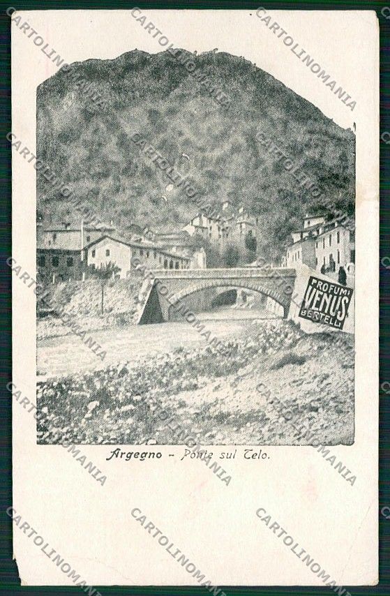 Como Argegno ABRASA cartolina EE7899 – fronte