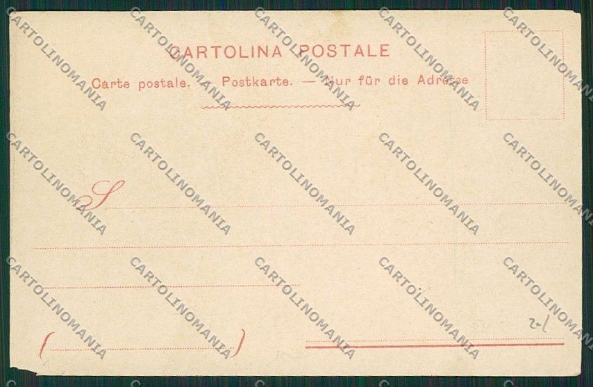 Como Argegno ABRASA cartolina EE7899 – retro