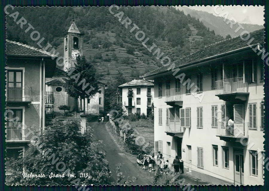 Torino Valprato Soana Casa Alpina Gioventù Femminile FG Foto cartolina GM0003 – fronte