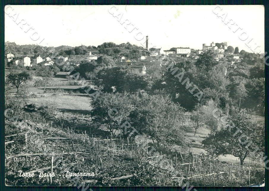 Torino Torre Canavese Bairo Panorama STRAPPINO FG Foto cartolina GM0005 – fronte
