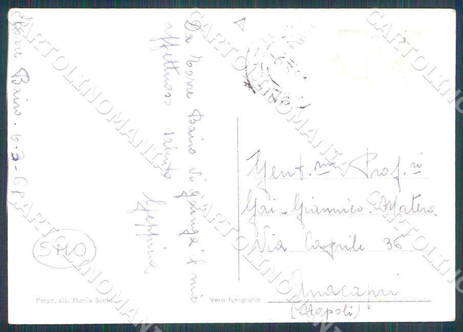 Torino Torre Canavese Bairo Panorama STRAPPINO FG Foto cartolina GM0005 – retro