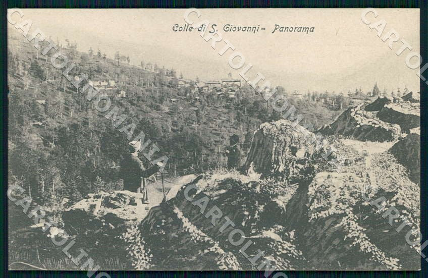 Torino Colle di San Giovanni Panorama cartolina GM0008 – fronte