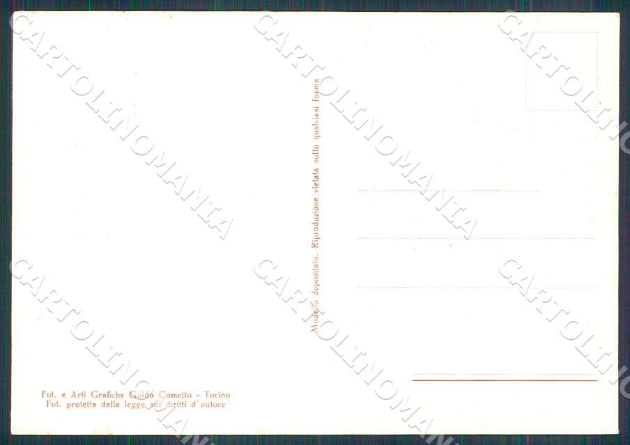 Torino Villastellone Ponte Mulino Stellone Via Ermanno FG cartolina GM0039 – retro