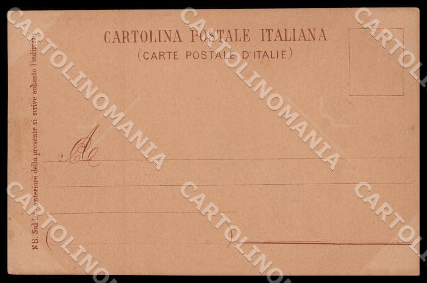 L'Aquila Ricordo Suonatore Abruzzese Zampognaro Costumi cartolina GM0043 – retro