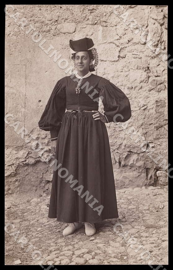 L'Aquila Scanno Costumi Abruzzesi Foto cartolina GM0046 – fronte