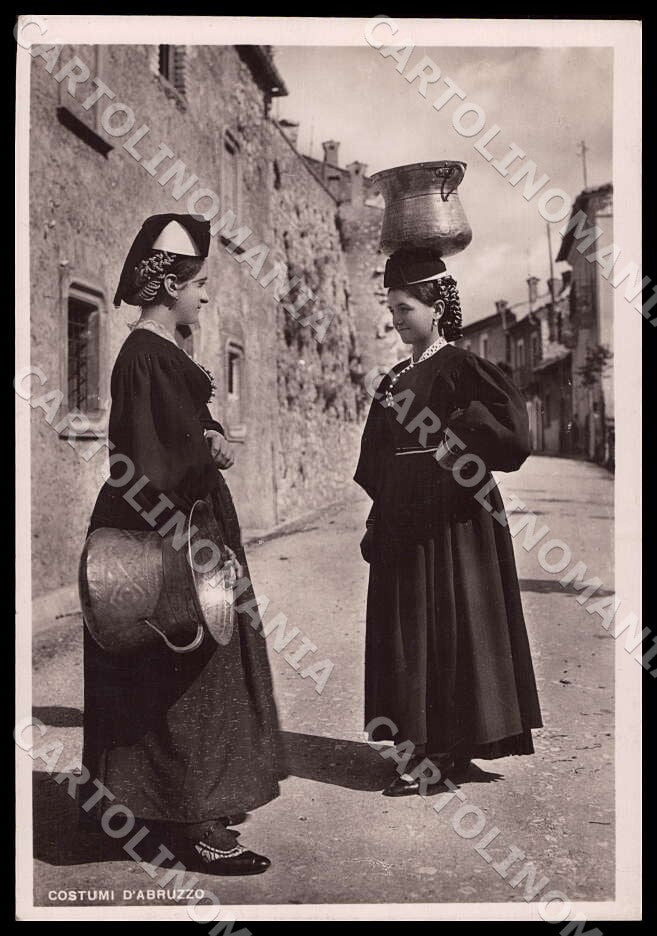 L'Aquila Costumi Abruzzo FG Foto cartolina GM0052 – fronte