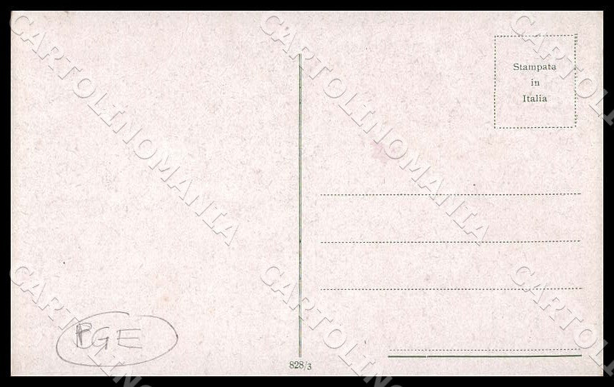 L'Aquila Pastore Gregge Mestieri PIEGHINE cartolina GM0054 – retro