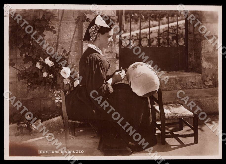 L'Aquila Città Costumi Abruzzo Mestieri FG Foto cartolina GM0056 – fronte