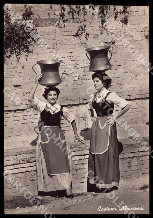 L'Aquila Costumi Abruzzesi FG Foto cartolina GM0058 – fronte