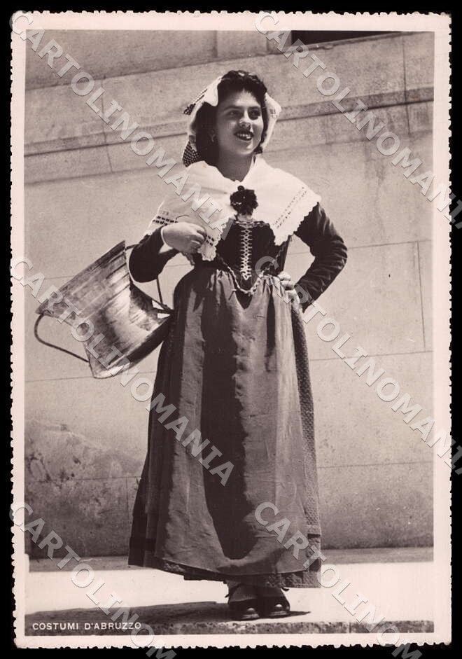 L'Aquila Costumi Abruzzo FG Foto cartolina GM0062 – fronte