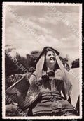 L'Aquila Montereale Costumi Abruzzo PIEGA FG Foto cartolina GM0063 – fronte