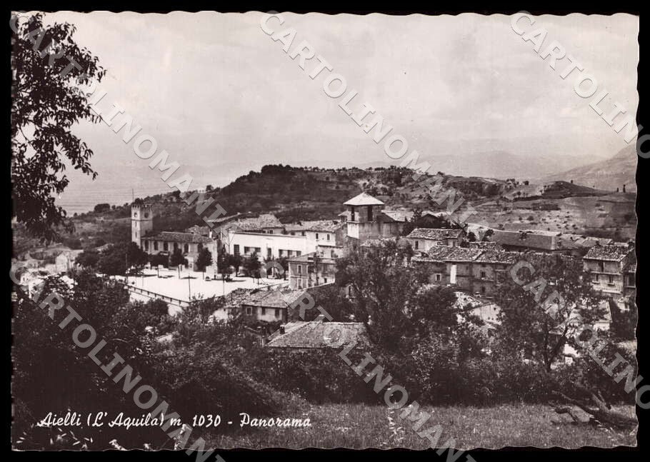 L'Aquila Aielli Panorama FG Foto cartolina GM0077 – fronte
