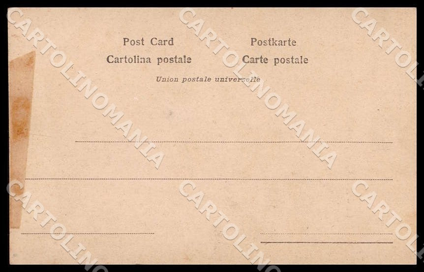 L'Aquila Alfedena Costume Antico Alterocca Mestieri cartolina GM0083 – retro