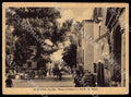 L'Aquila Alfedena Piazza Umberto I Via De Amicis PIEGHINE FG cartolina GM0088 – fronte