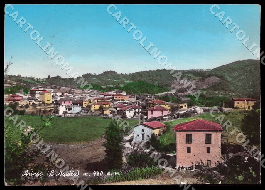 L'Aquila Montereale Aringo Alterocca FG Foto cartolina GM0102 – fronte