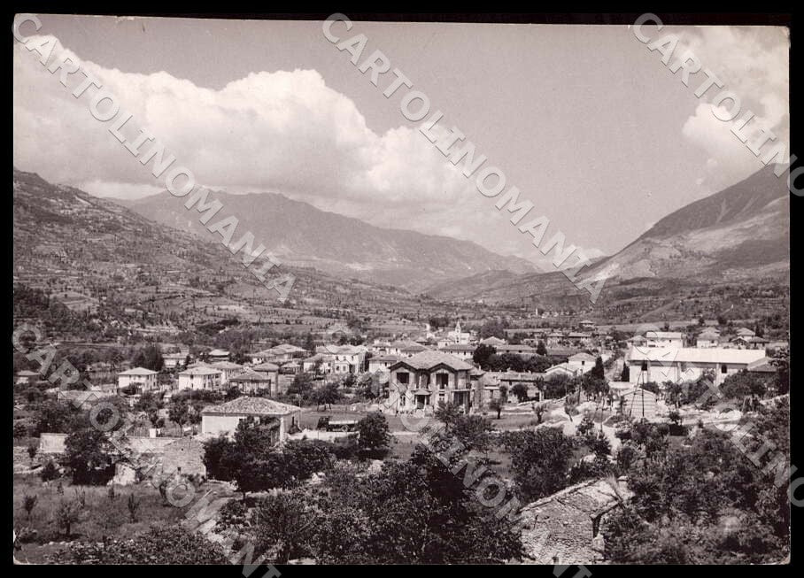 L'Aquila Balsorano Panorama PIEGHINA ABRASA FG Foto cartolina GM0114 – fronte