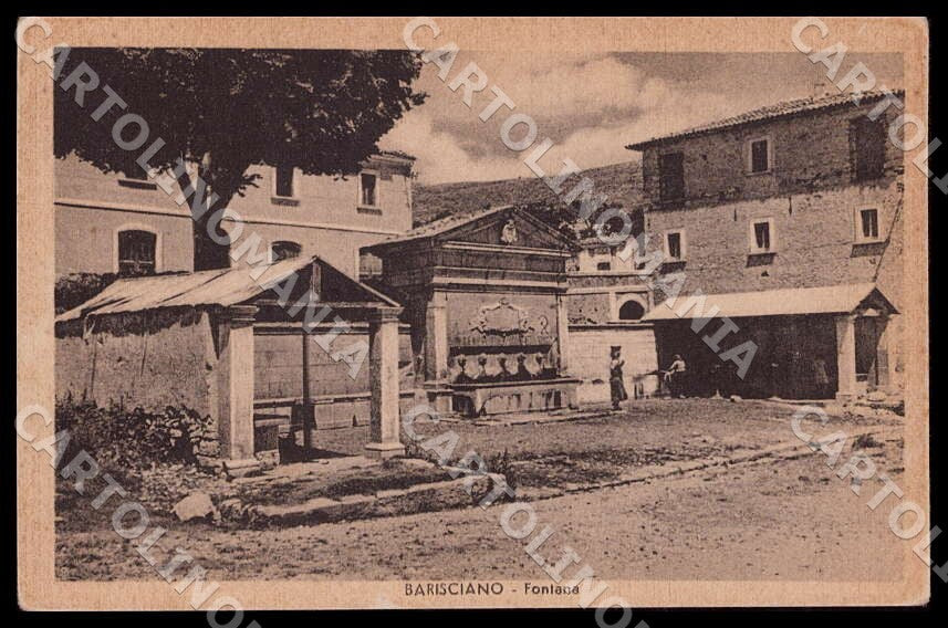 L'Aquila Barisciano Fontana cartolina GM0116 – fronte