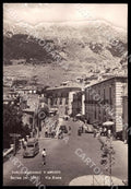 L'Aquila Barrea Parco Nazionale Abruzzo Via Roma ABRASA FG Foto cartolina GM0127 – fronte