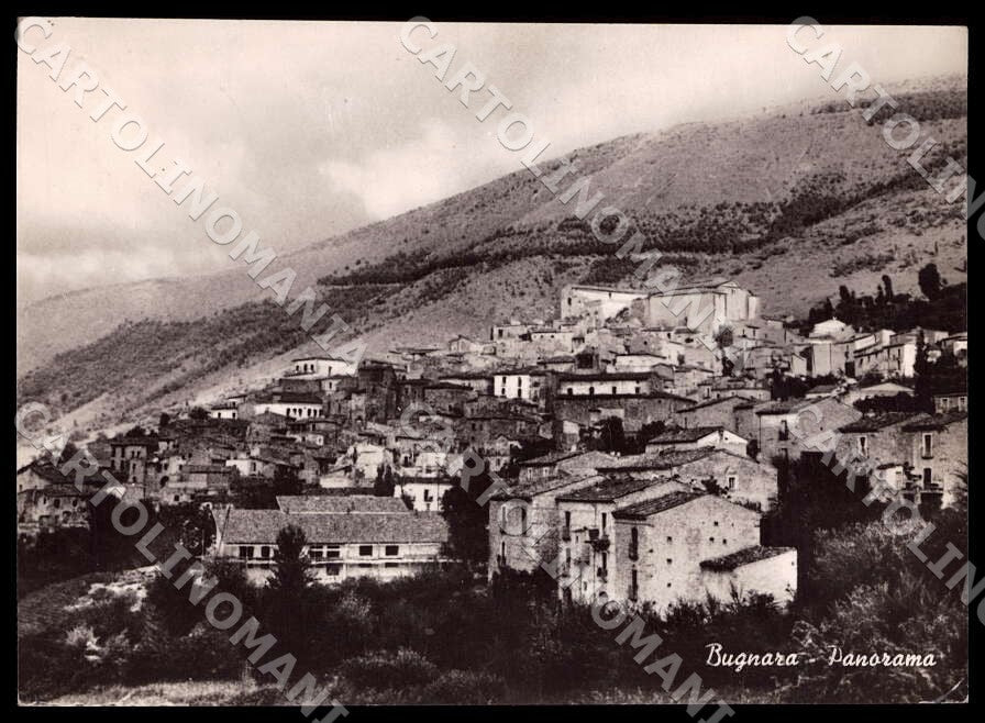 L'Aquila Bugnara Panorama FG Foto cartolina GM0133 – fronte