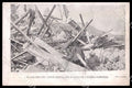 L'Aquila Avezzano Palazzo Conte Resta Terremoto cartolina GM0155 – fronte