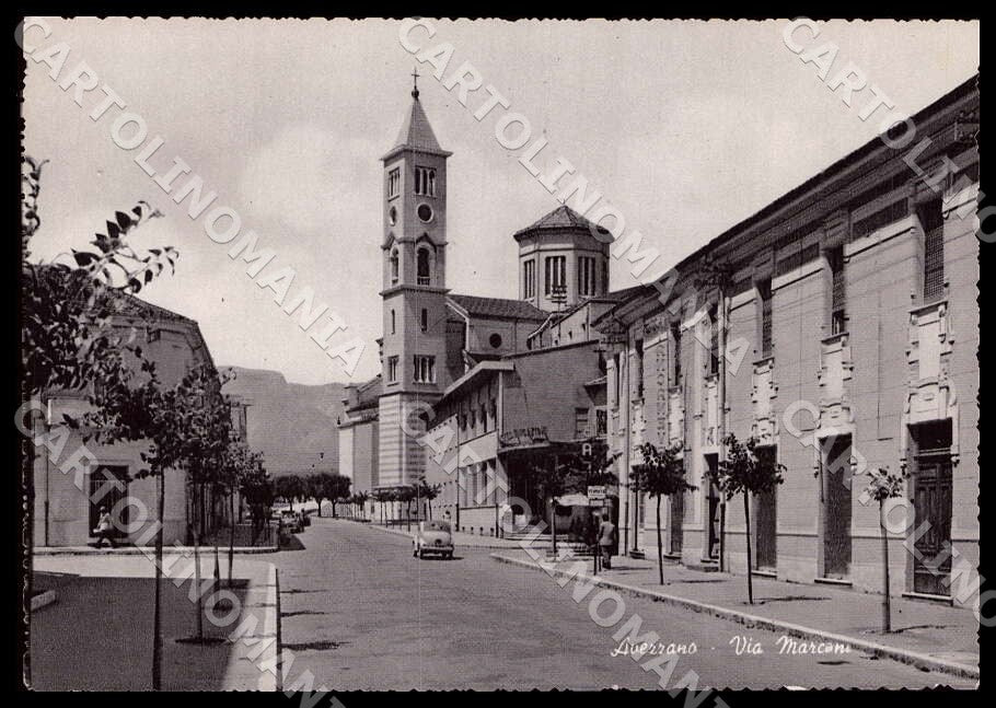 L'Aquila Avezzano Via Marconi Auto FG Foto cartolina GM0170 – fronte