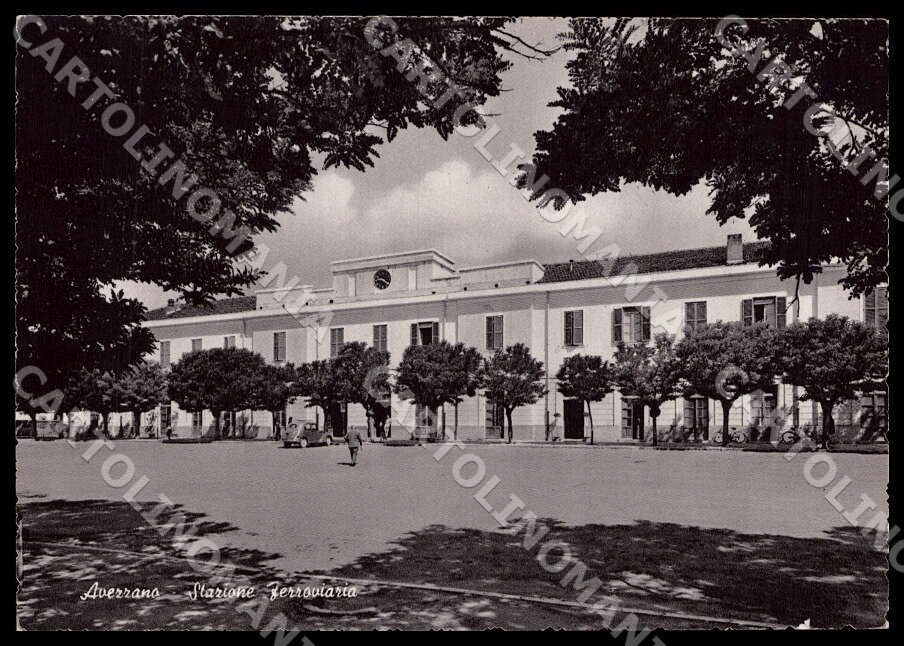 L'Aquila Avezzano Stazione Ferroviaria Auto FG Foto cartolina GM0172 – fronte