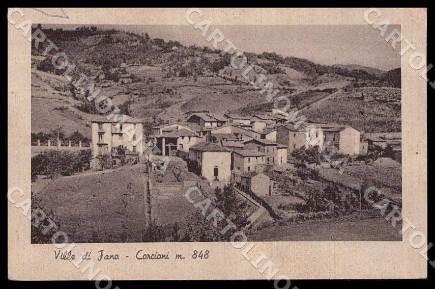 L'Aquila Montereale Ville di Fano Corciani cartolina GM0180 – fronte