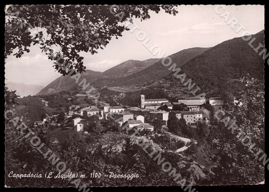 L'Aquila Cappadocia Paesaggio FG Foto cartolina GM0199 – fronte