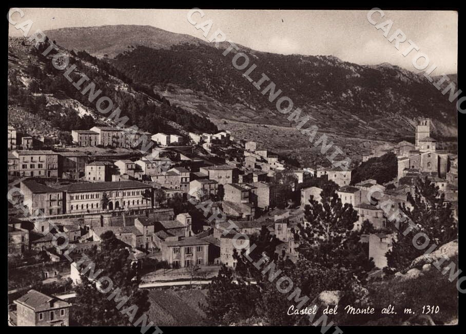 L'Aquila Castel del Monte FG Foto cartolina GM0200 – fronte