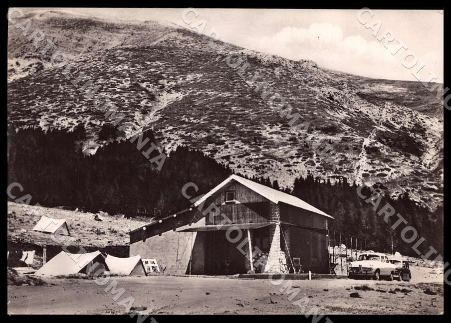 L'Aquila Castel del Monte Chalet Campo Imperatore FG Foto cartolina GM0203 – fronte