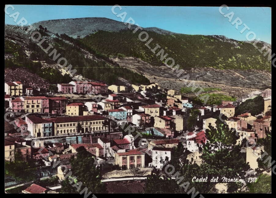 L'Aquila Castel del Monte FG Foto cartolina GM0204 – fronte