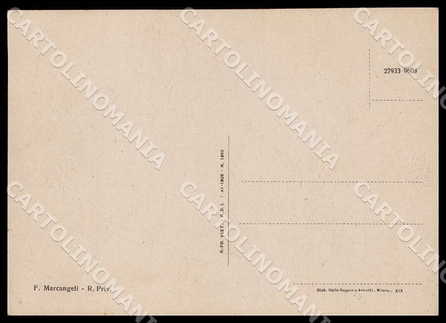 L'Aquila Carsoli Campi sci FG cartolina GM0224 – retro