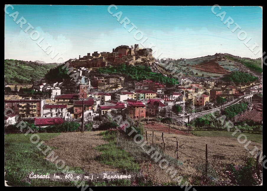 L'Aquila Carsoli Panorama FG Foto cartolina GM0232 – fronte