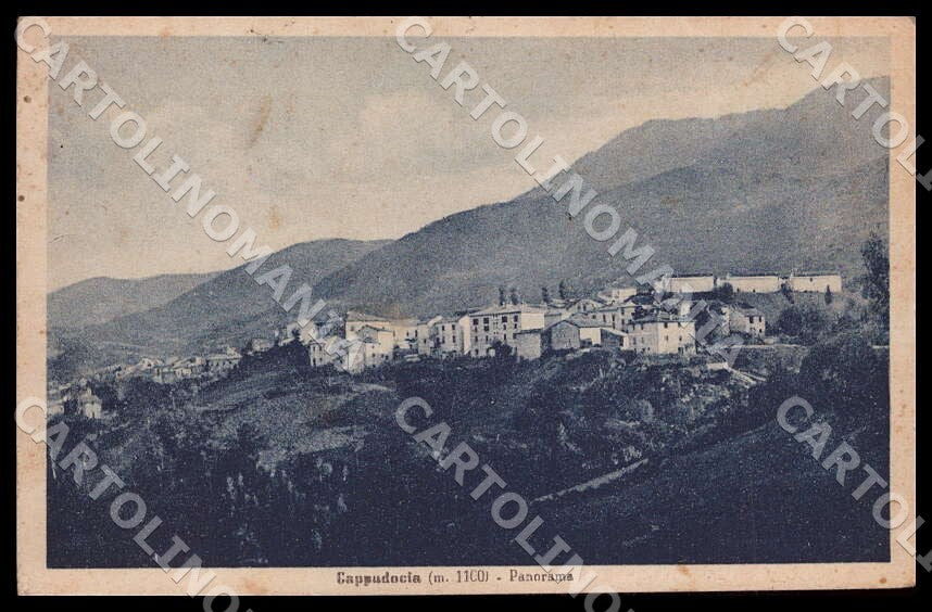 L'Aquila Cappadocia Panorama Alterocca PIEGA cartolina GM0240 – fronte
